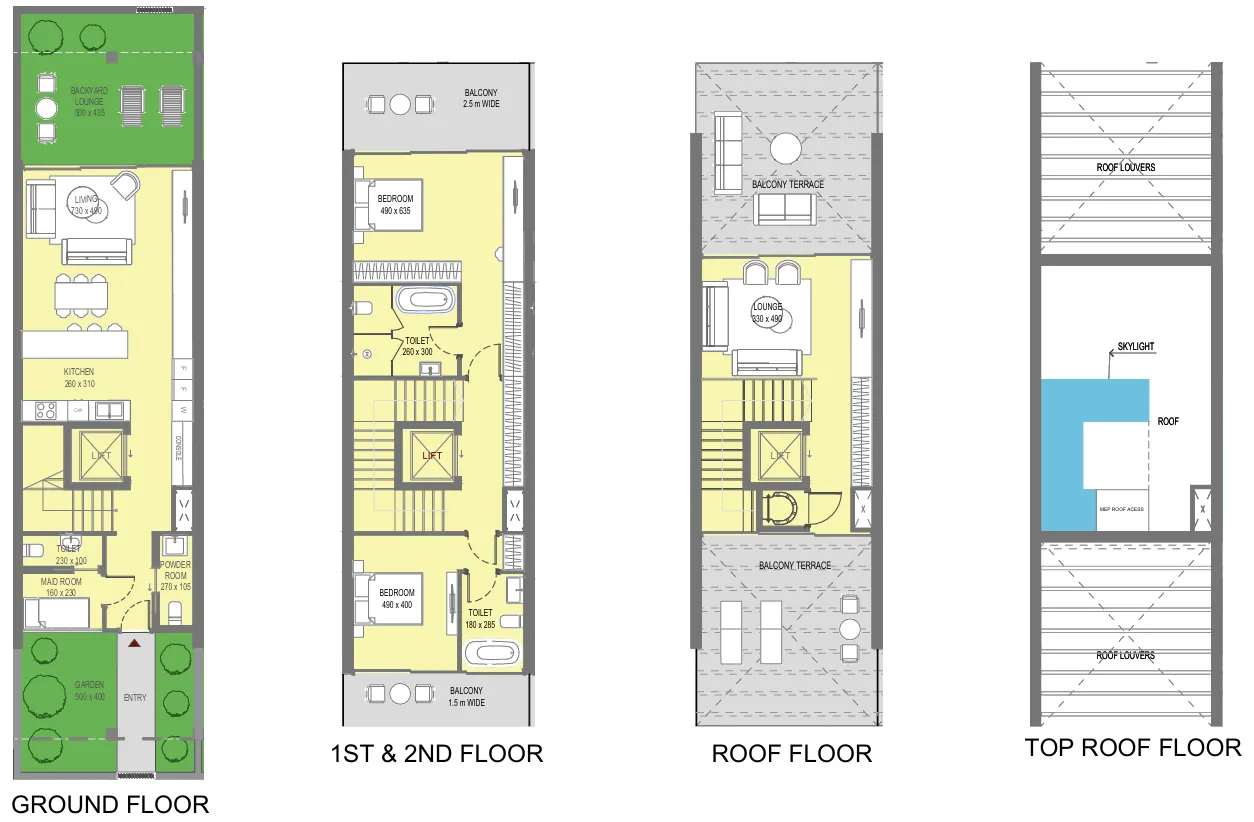 4 Bedrooms