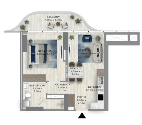 1 Bedroom