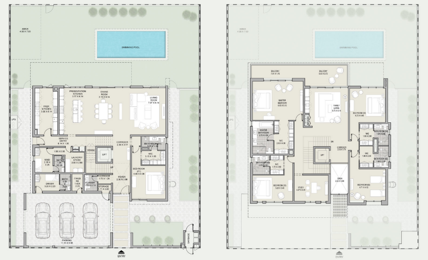 5 Bedrooms