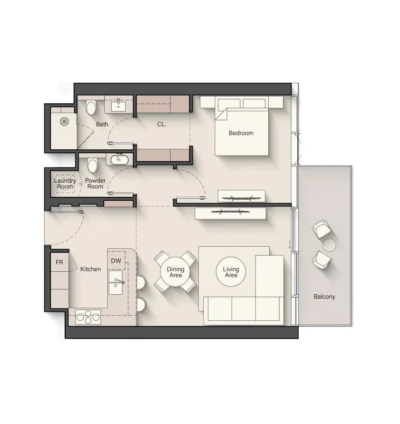 1 Bedroom