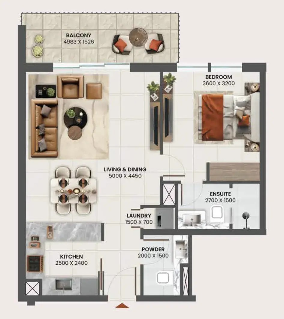1 Bedroom