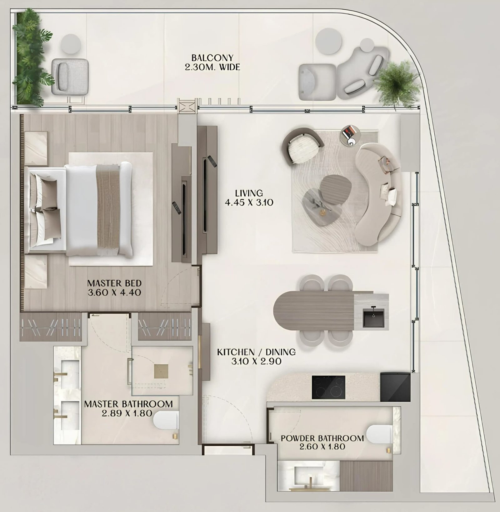 1 Bedroom