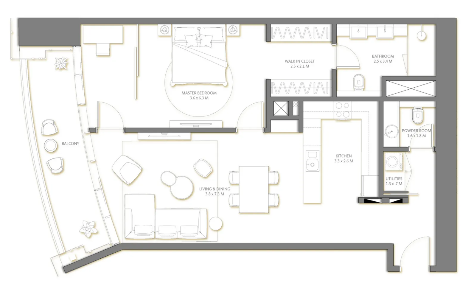 1 Bedroom