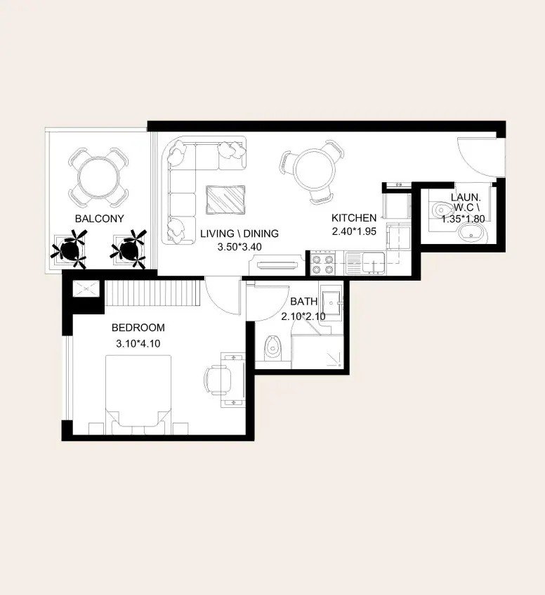 1 Bedroom