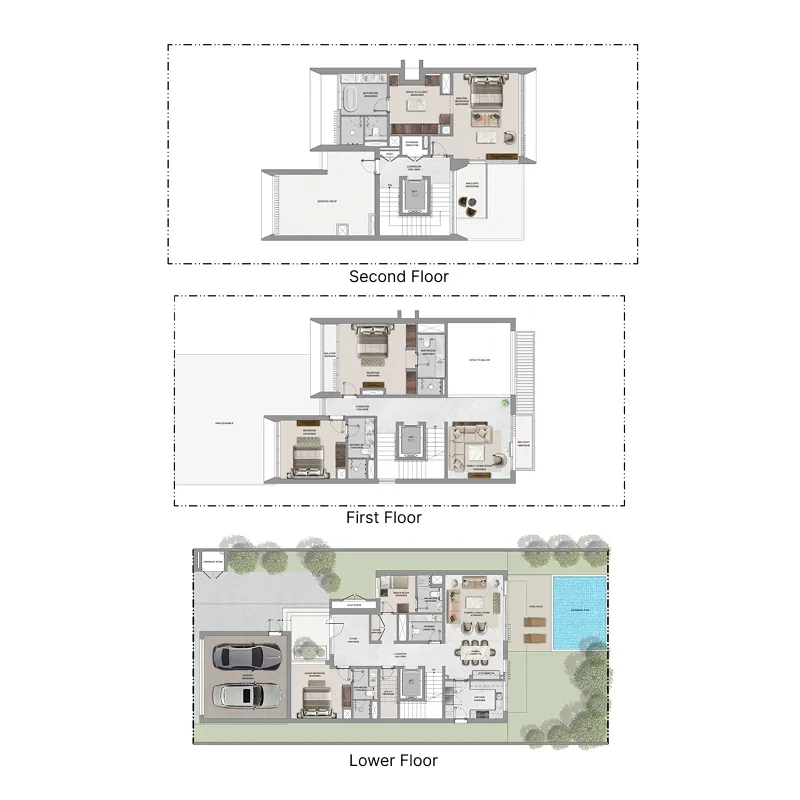 4 Bedrooms
