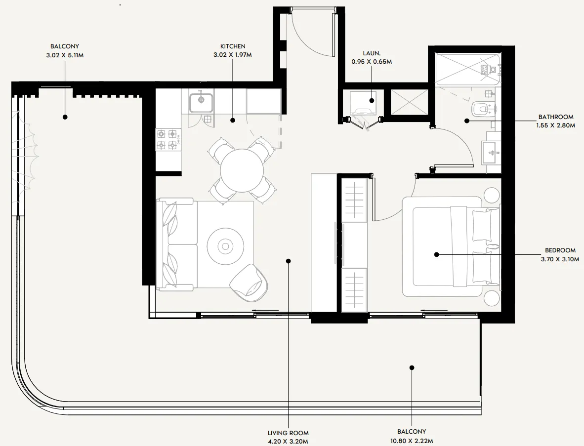 1 Bedroom