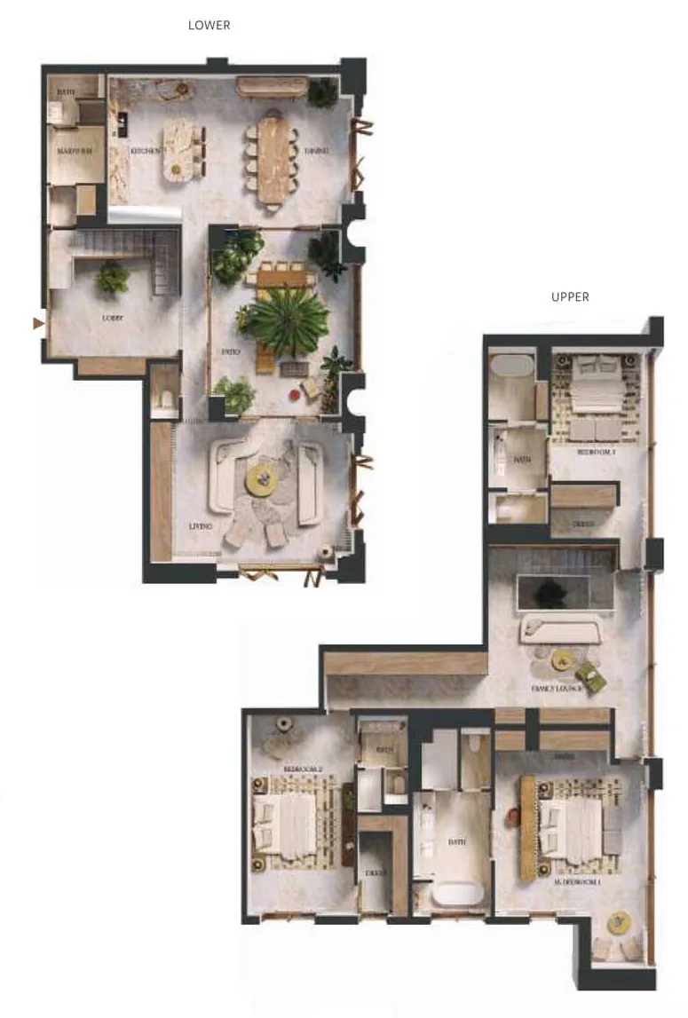 3 Bedrooms