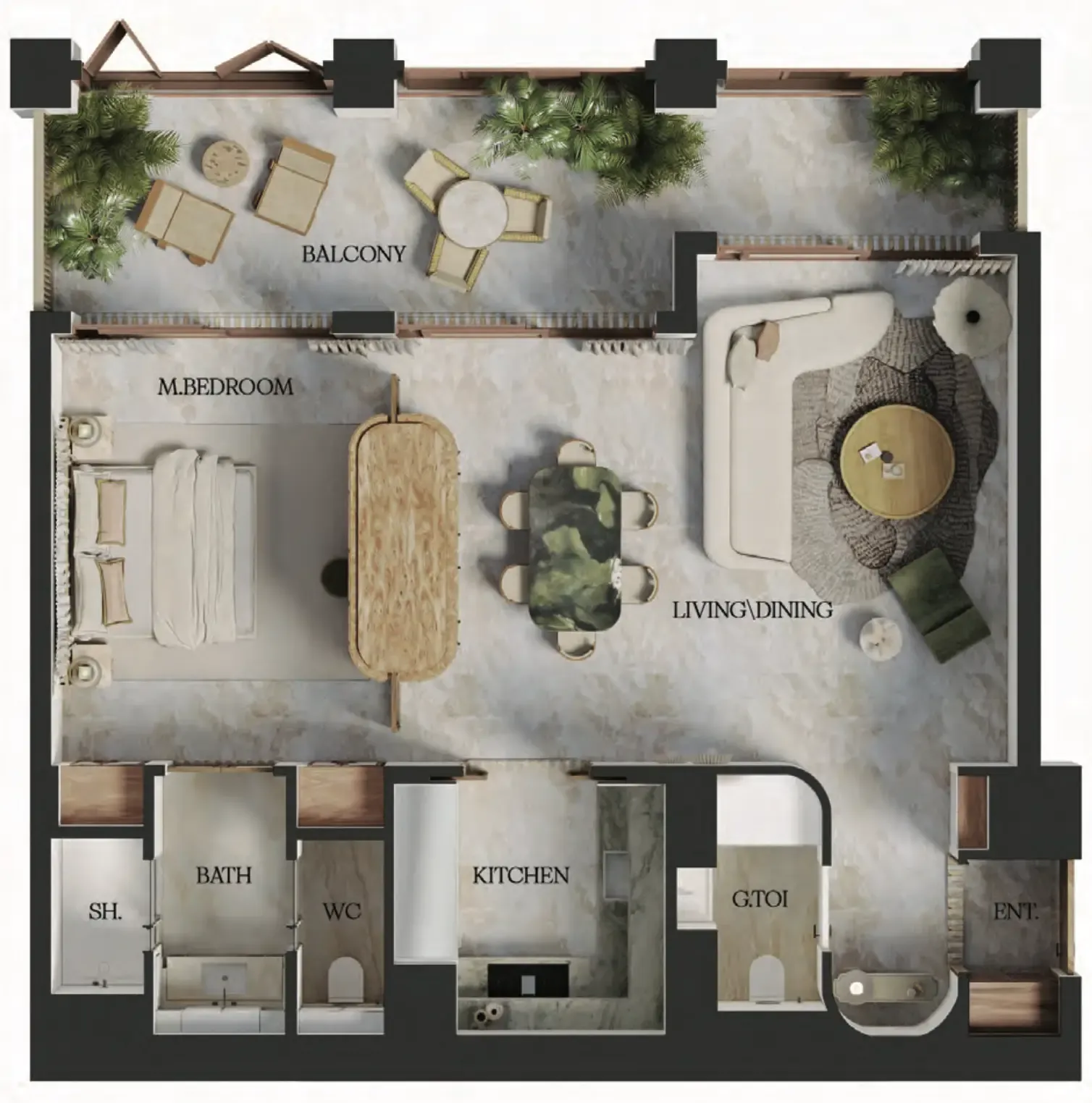 1 Bedroom