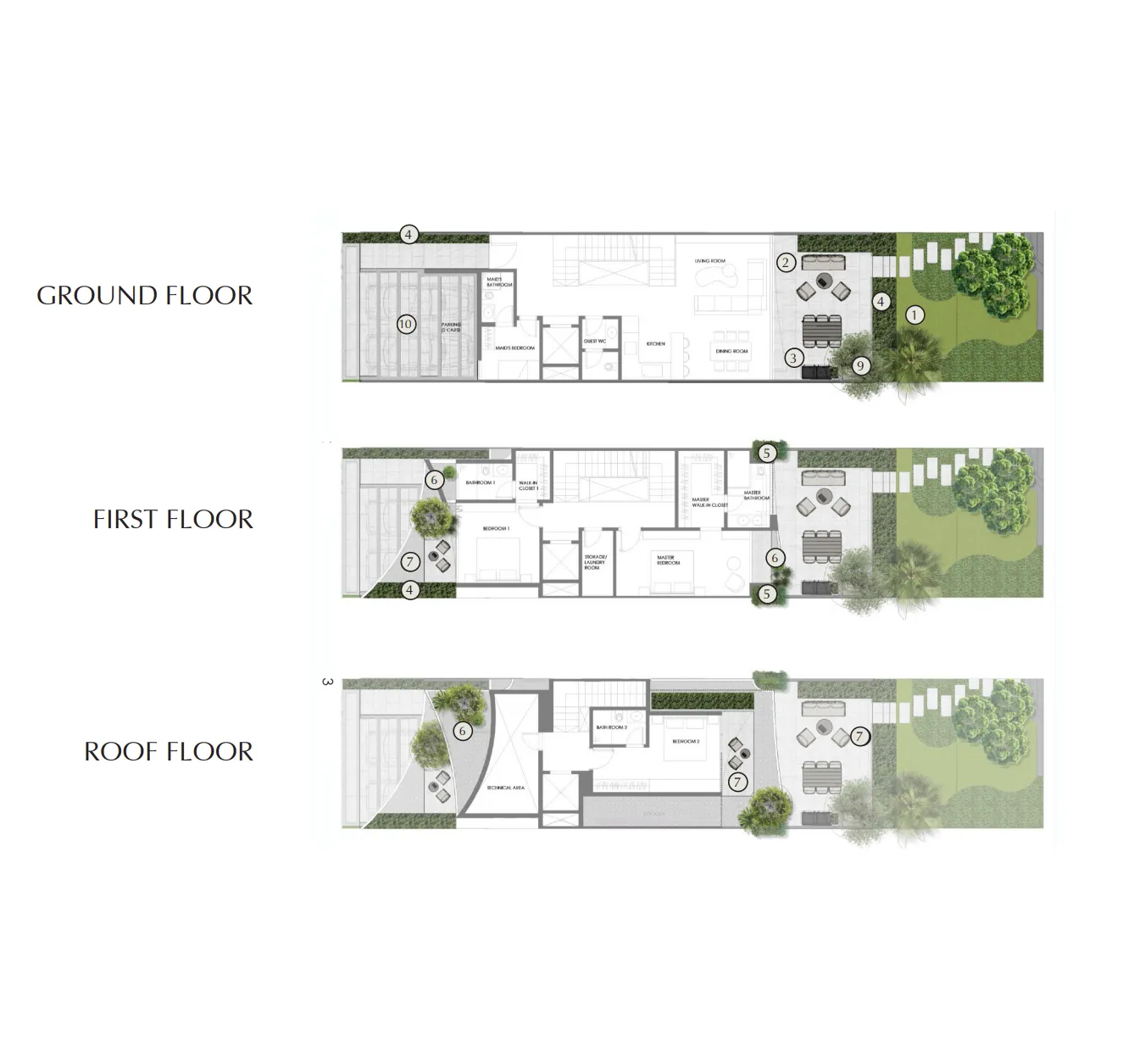 4 Bedrooms