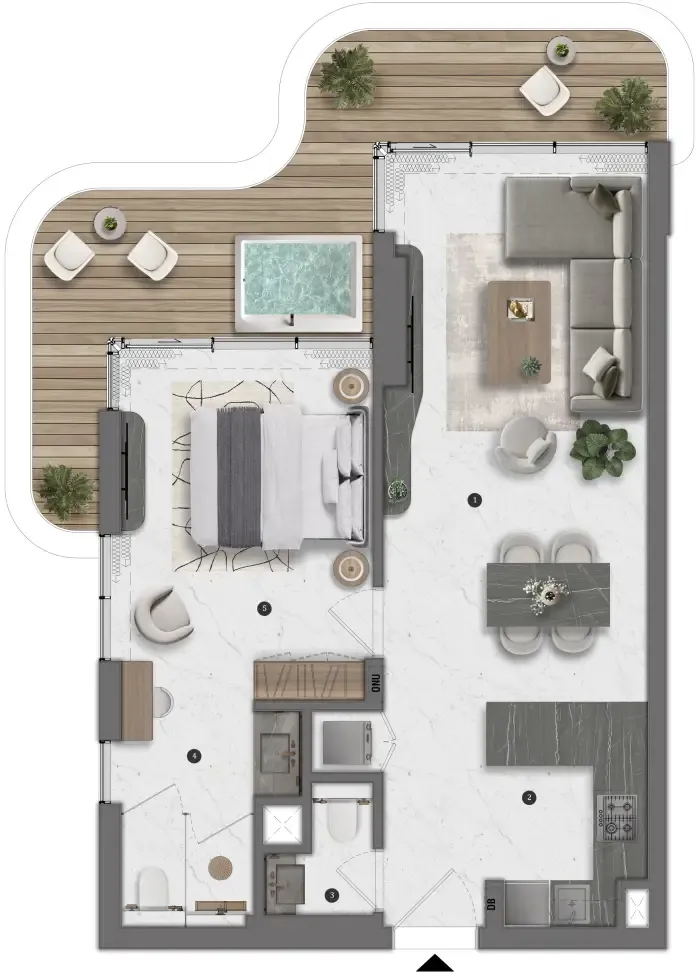 1 Bedroom