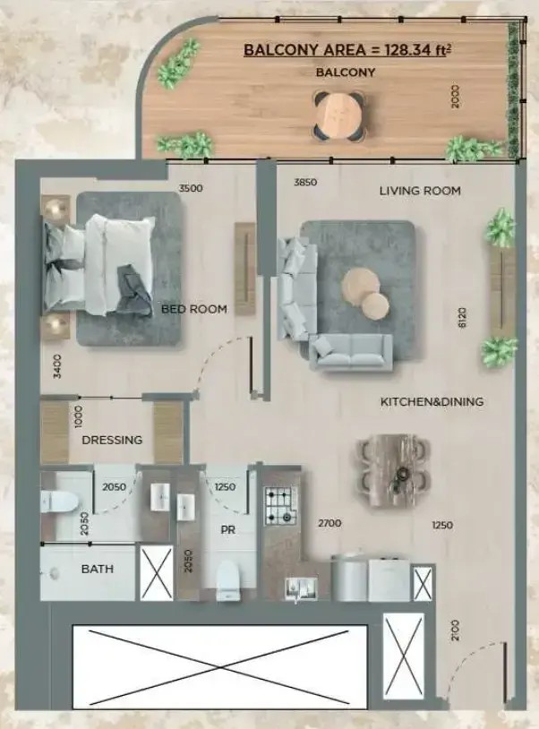 1 Bedroom