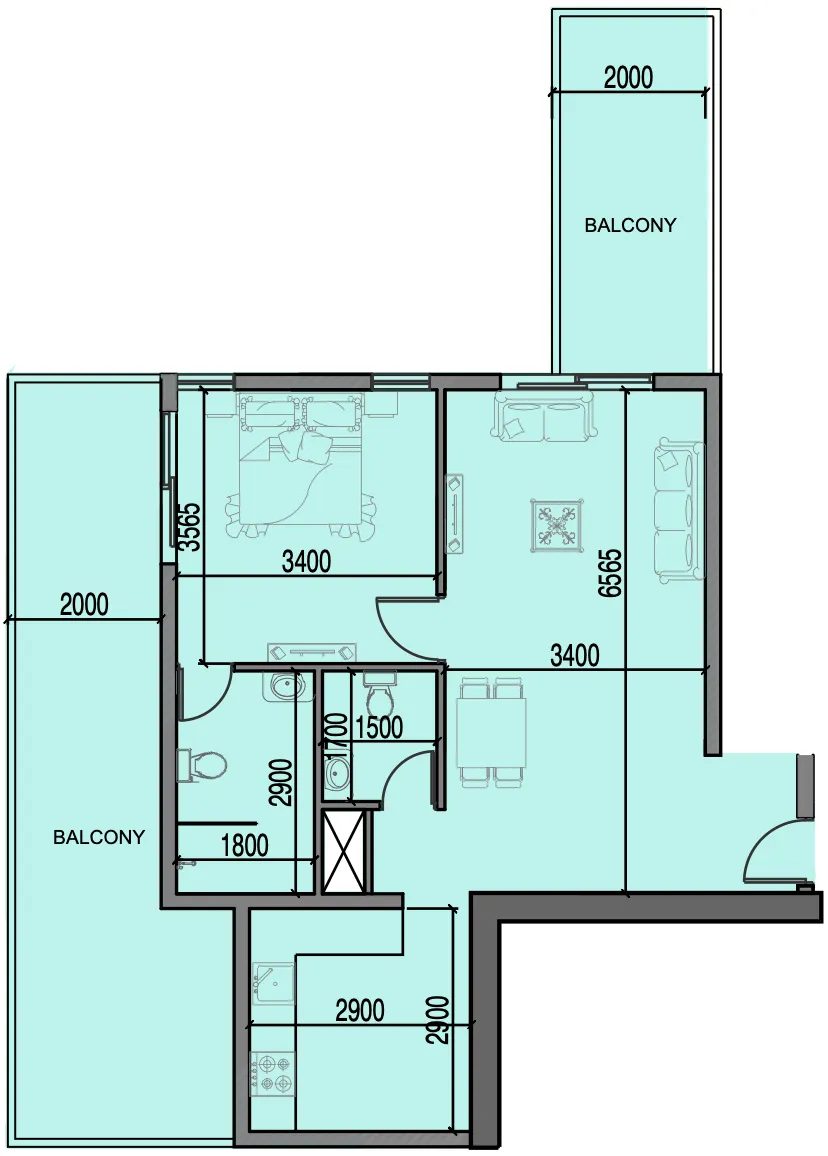 1 Bedroom