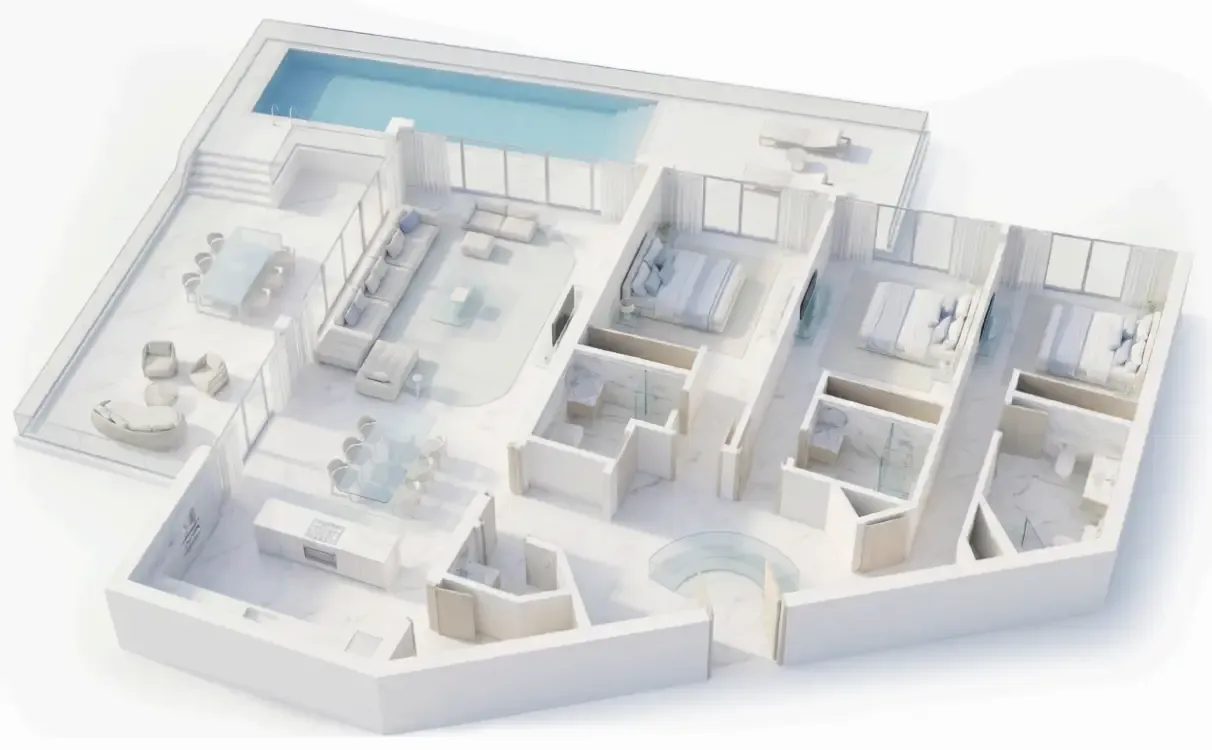 3 Bedrooms