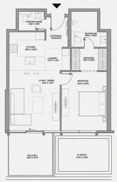 1 Bedroom
