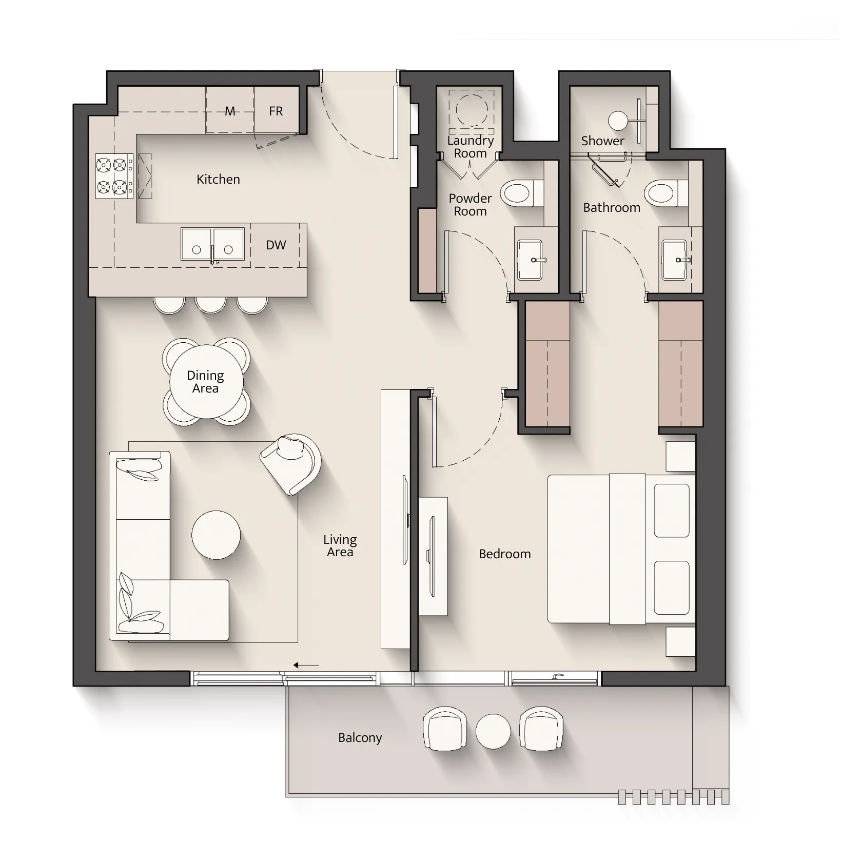 1 Bedroom