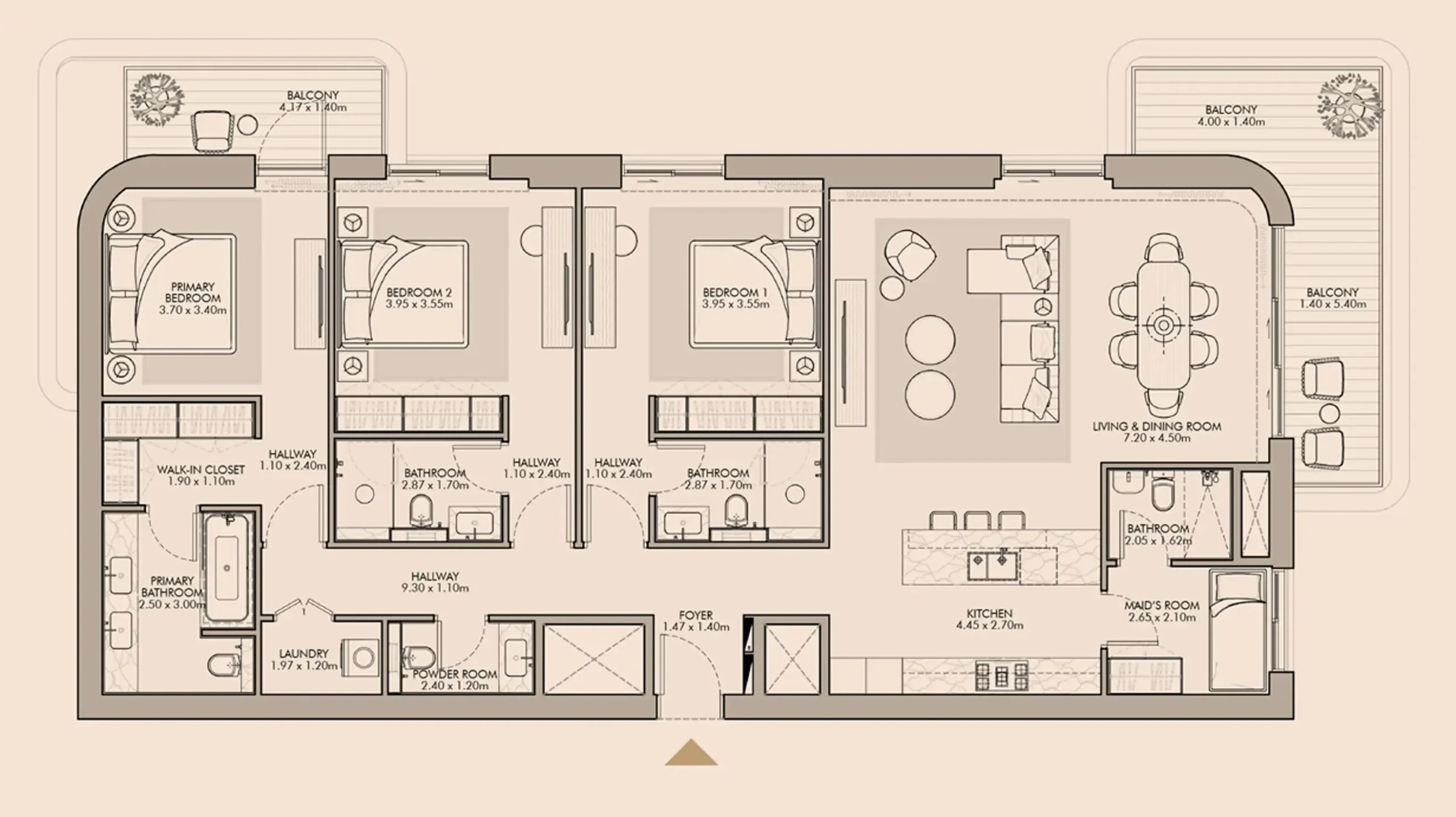 3 Bedrooms
