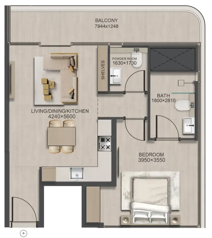 1 Bedroom