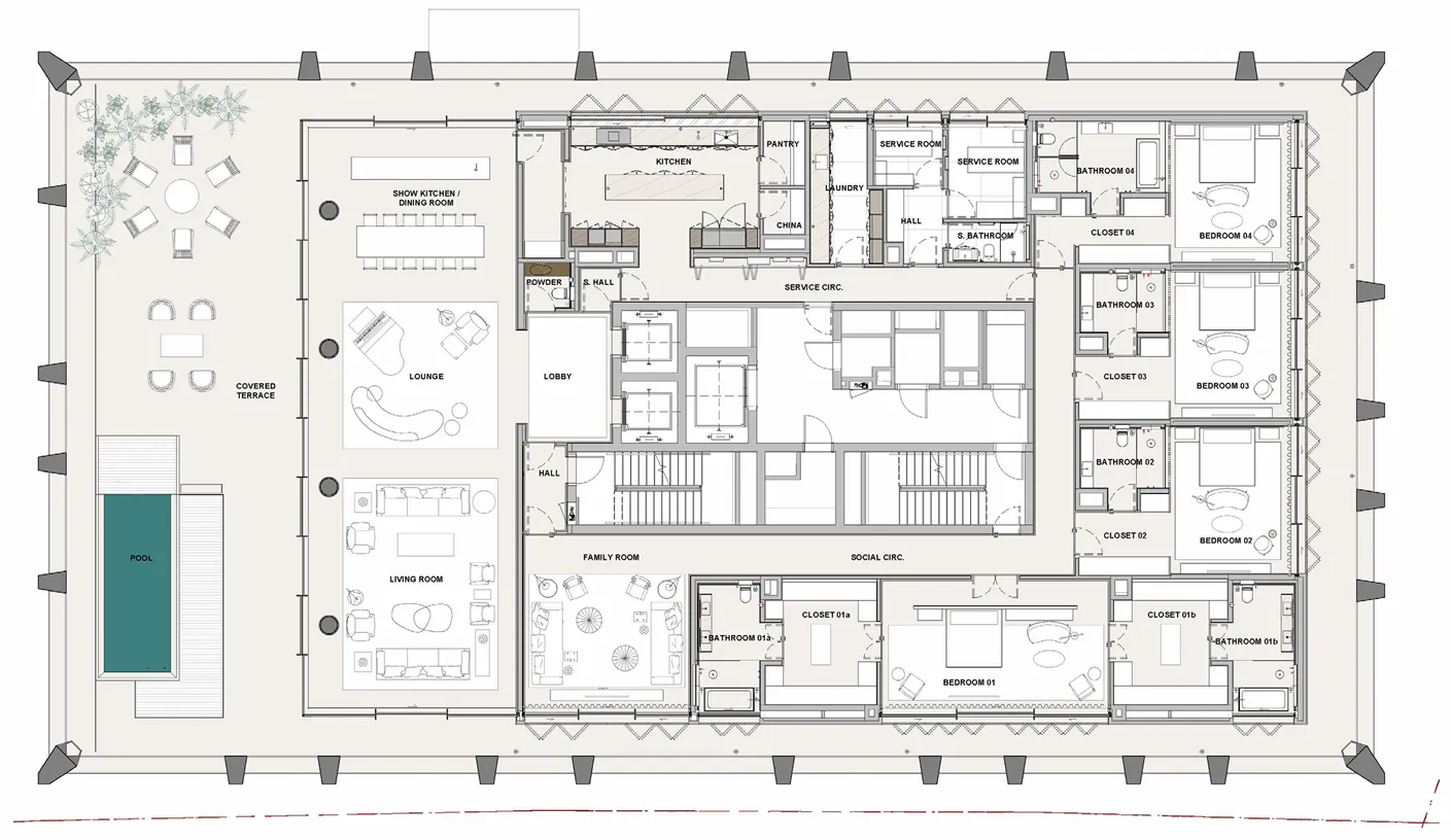 4 Bedrooms