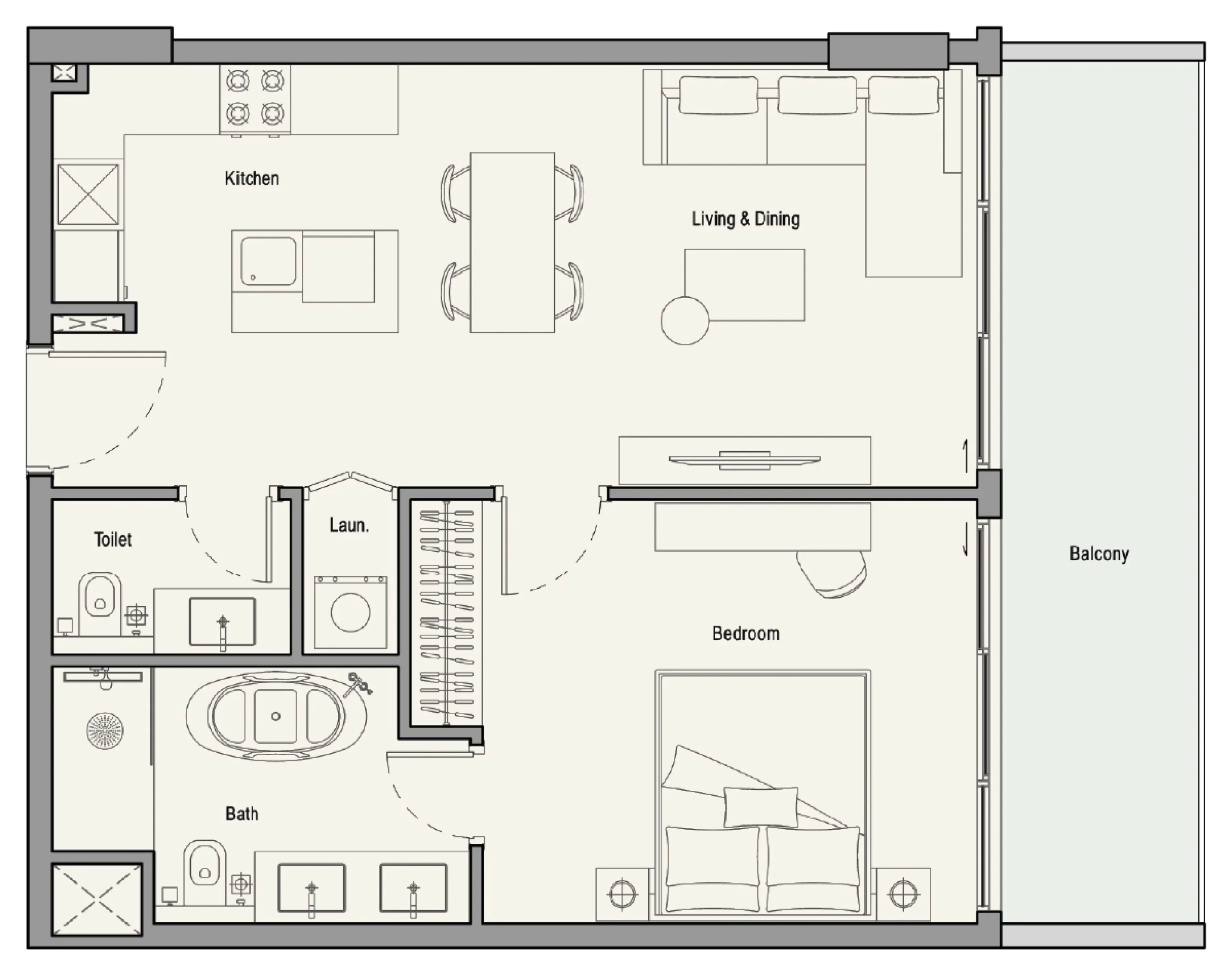 1 Bedroom