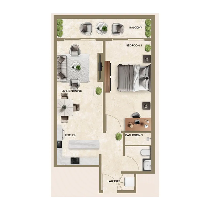 1 Bedroom