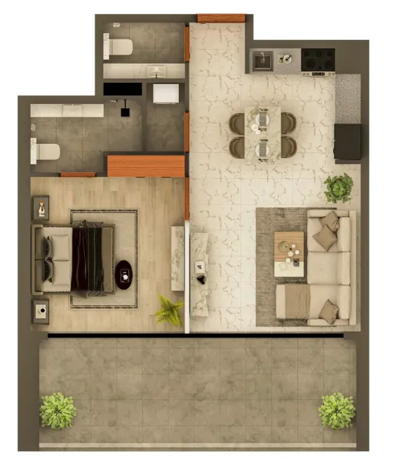 1 Bedroom