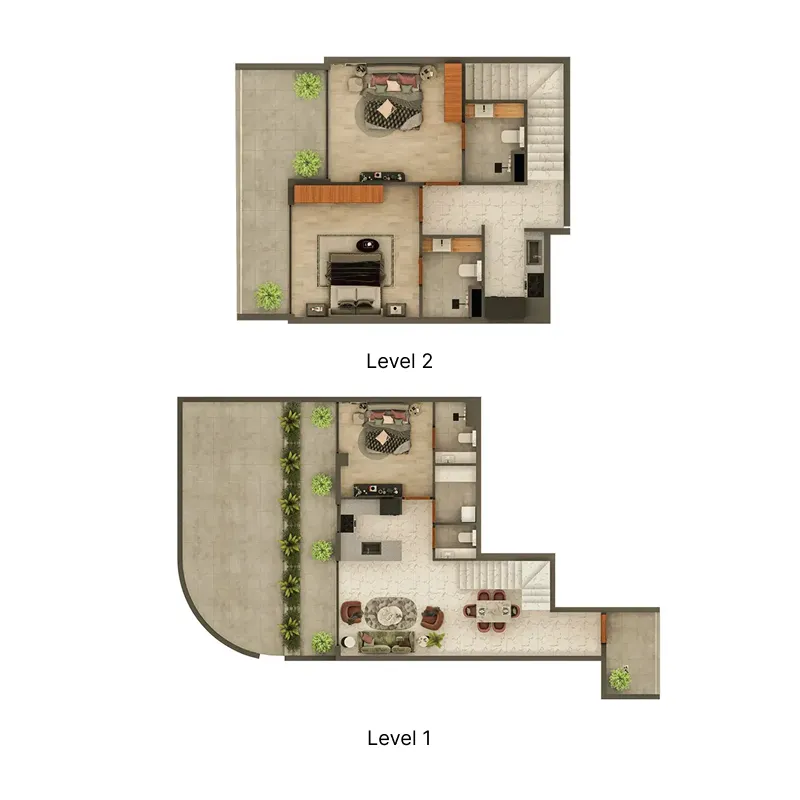 3 Bedrooms