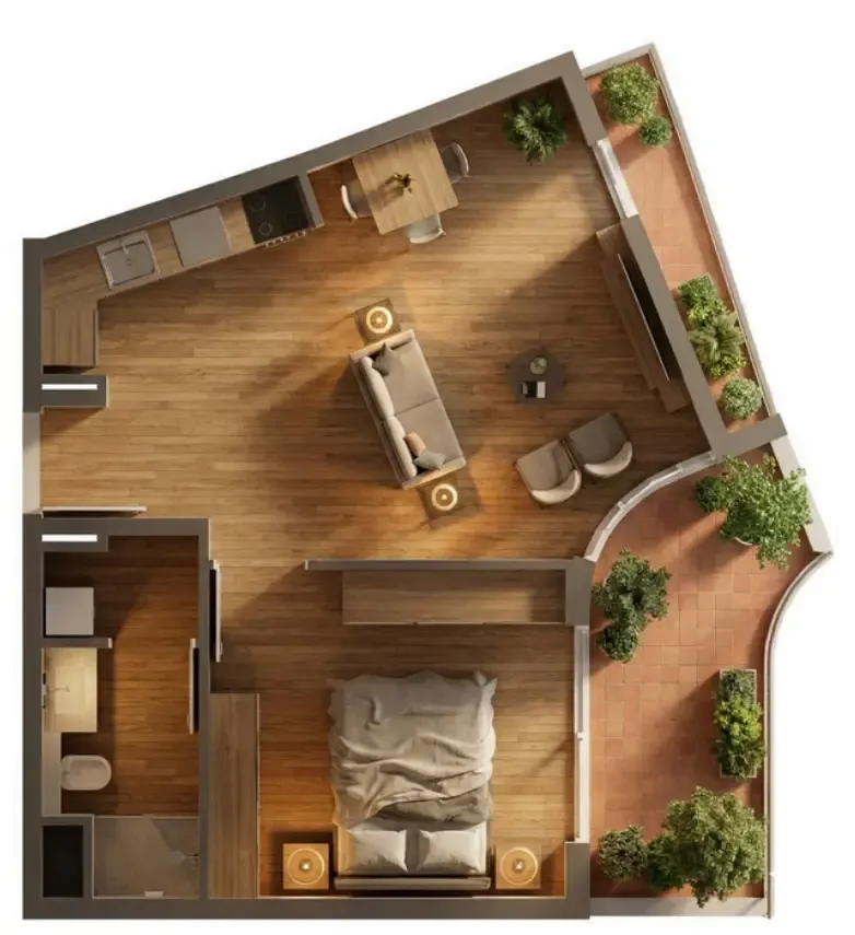 1 Bedroom