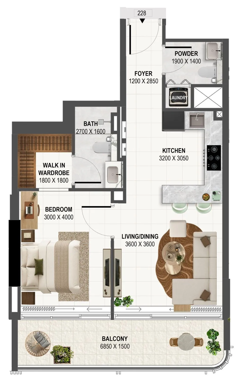 1 Bedroom