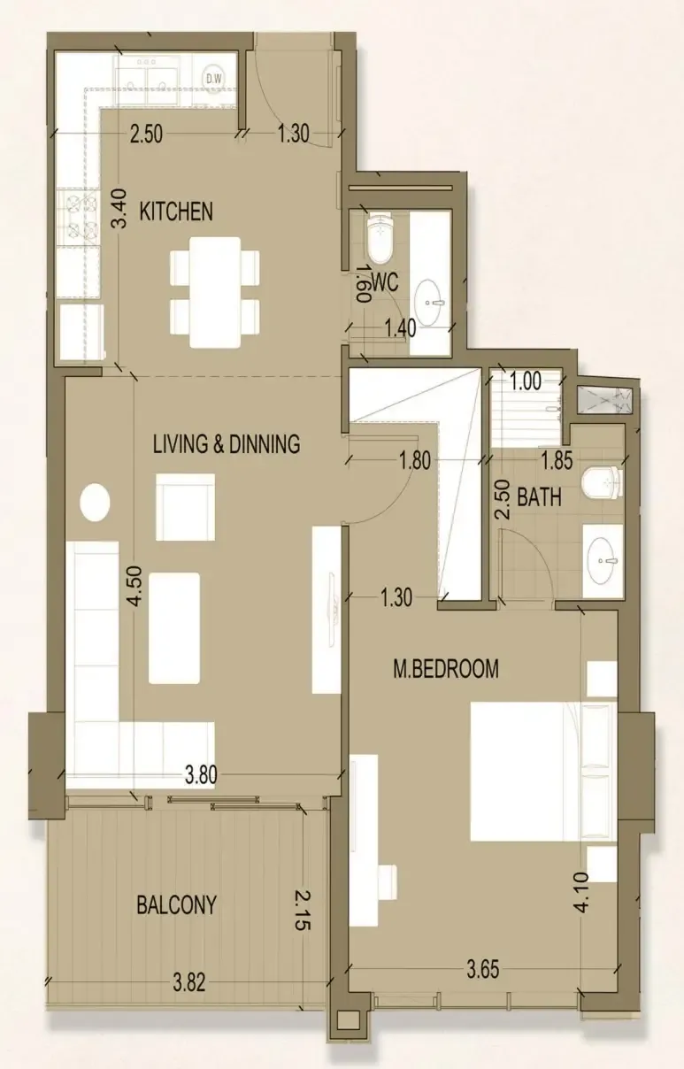 1 Bedroom