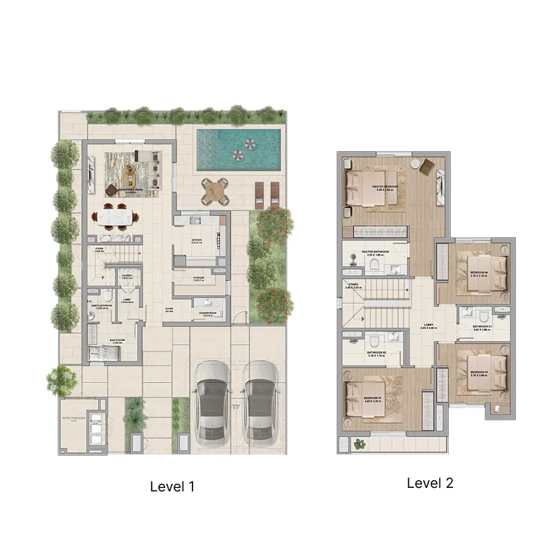 4 Bedrooms