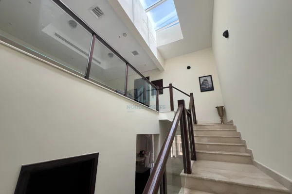 Spacious 2BR+Maid Townhouse | Glass Skylight RAK 12