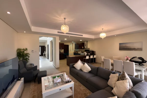 Spacious 2BR+Maid Townhouse | Glass Skylight RAK 4