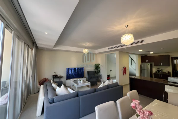 Spacious 2BR+Maid Townhouse | Glass Skylight RAK 5