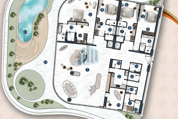 Ultra-Luxury Furnished Penthouse Al Marjan Island 16
