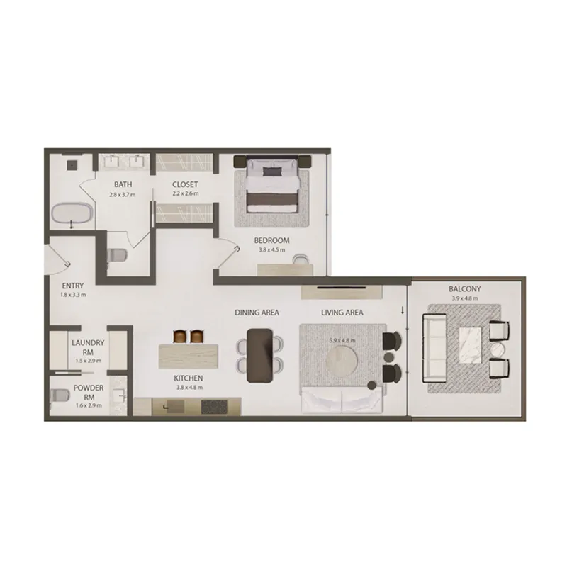 1 Bedroom