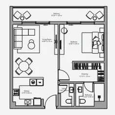 1 Bedroom