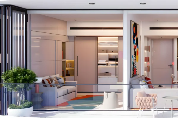Stunning 1 BR with Golf View | Highest Floor 9
