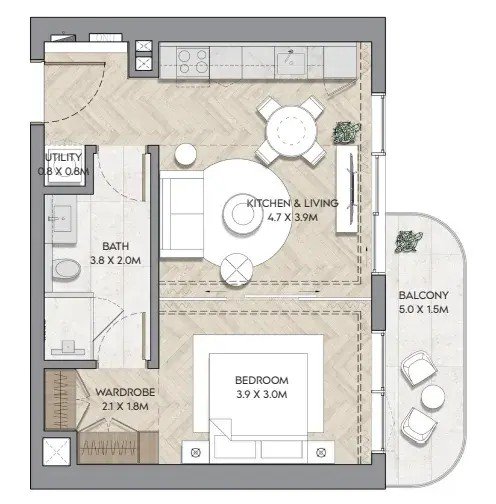 1 Bedroom