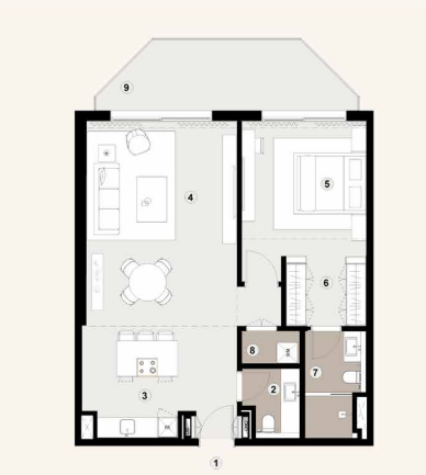 1 Bedroom