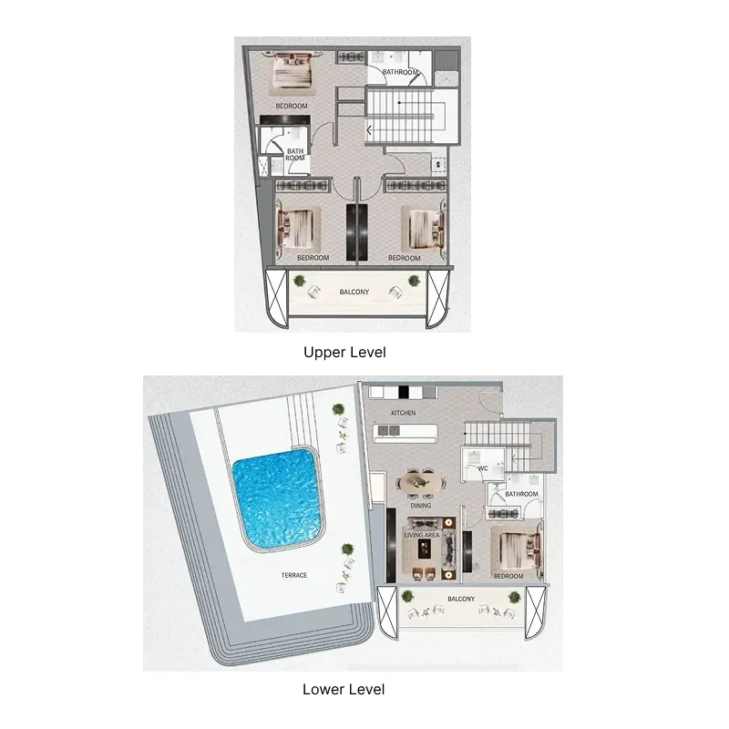 4 Bedrooms