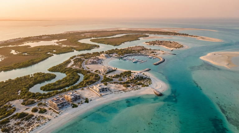 Ramhan Island, Abu Dhabi, properties