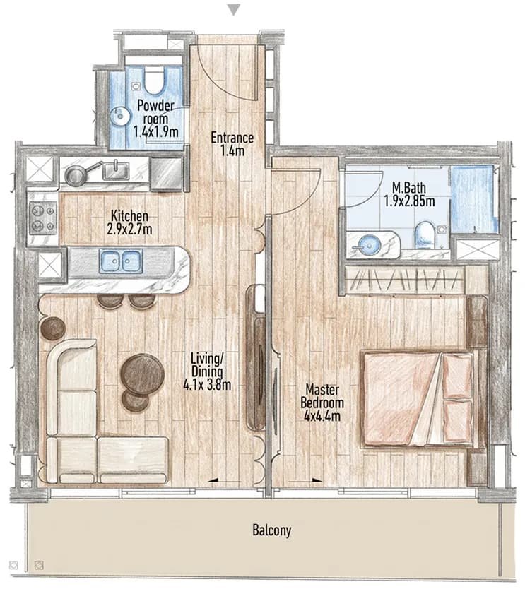 1 Bedroom