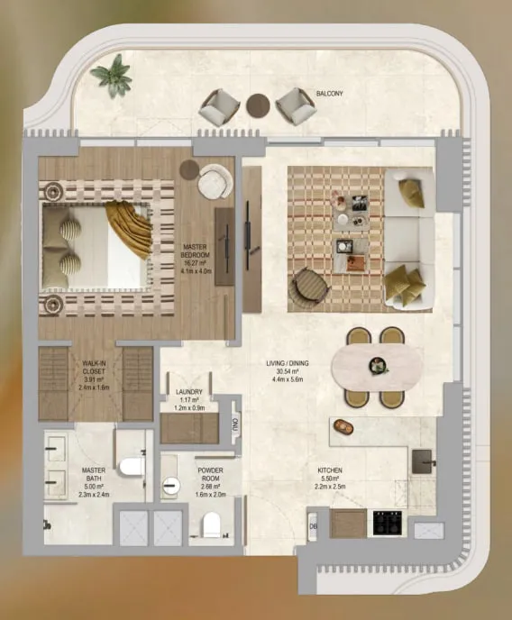 1 Bedroom