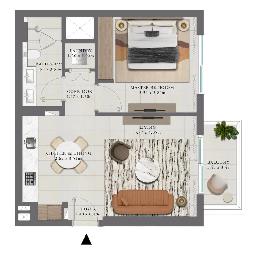 1 Bedroom