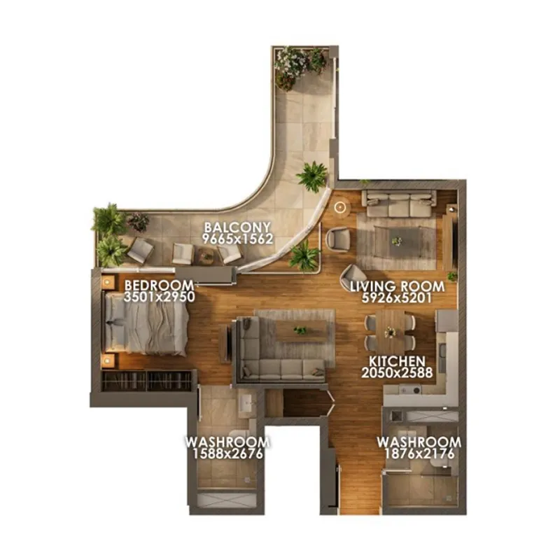 1 Bedroom
