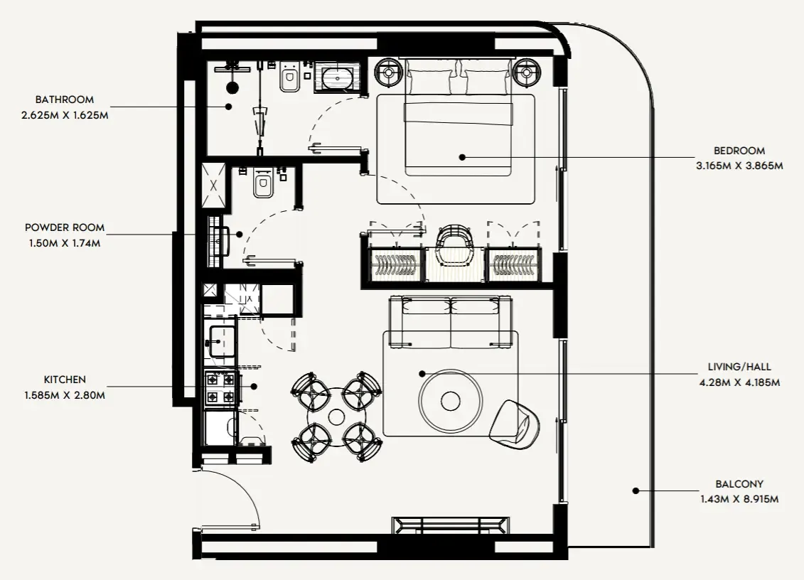 1 Bedroom