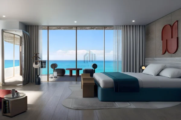 2BR Beachfront Residence | Mondrian Al Marjan 9