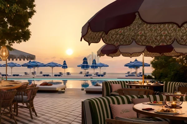 2 BED Beachfront Residence | Mondrian Al Marjan 5