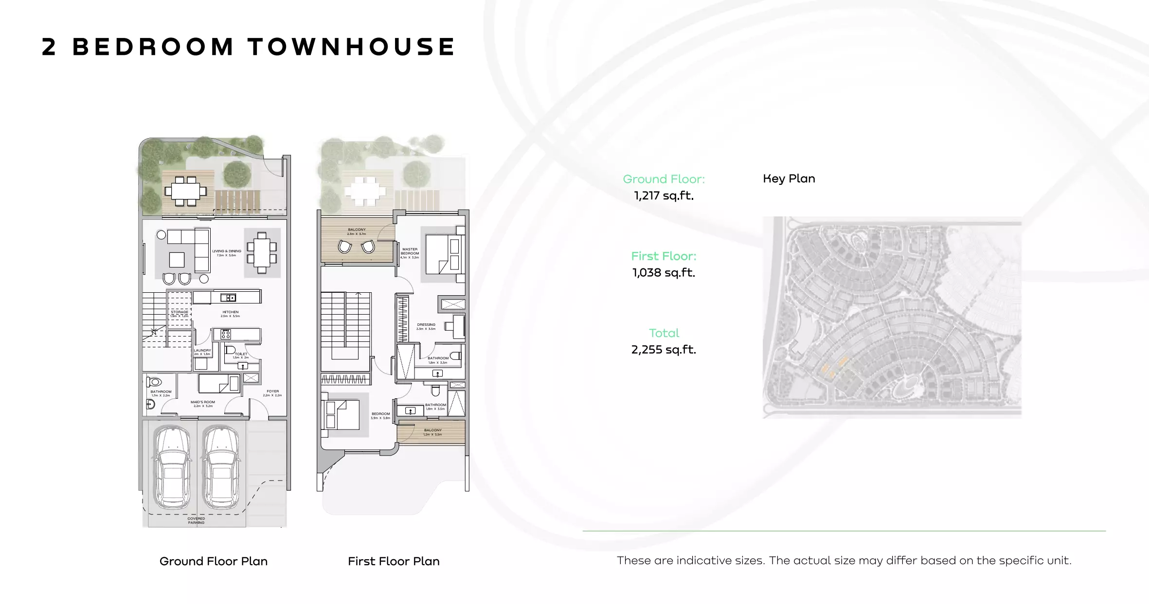 2 Bedrooms