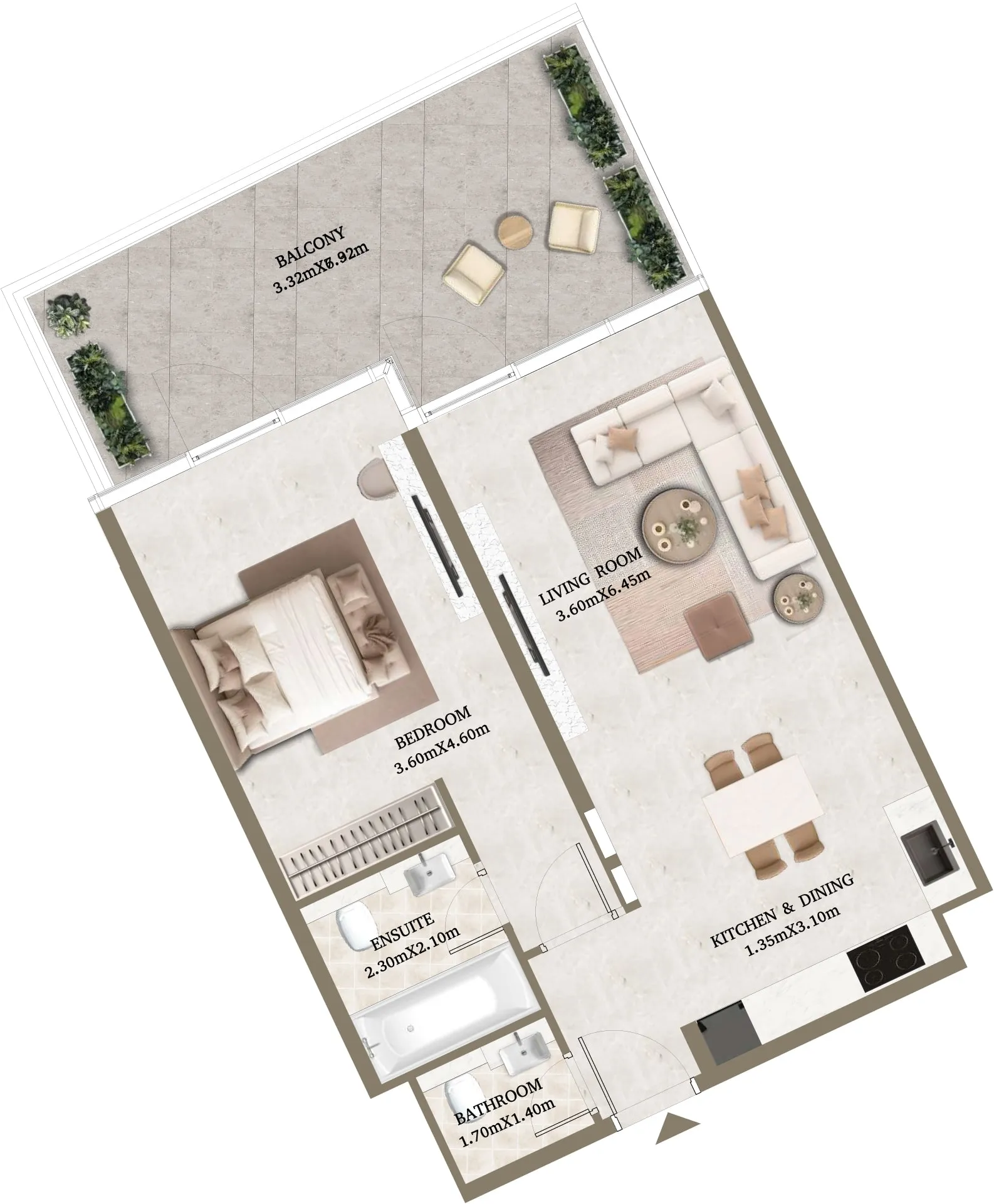 1 Bedroom
